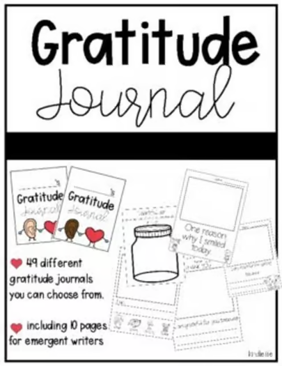 Gratitude Journal Prompts Printable - Rhythms of Play