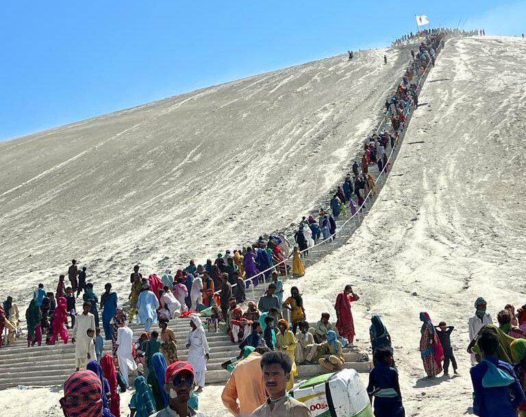 Historic Hinglaj Mata festival begins in Lasbela district