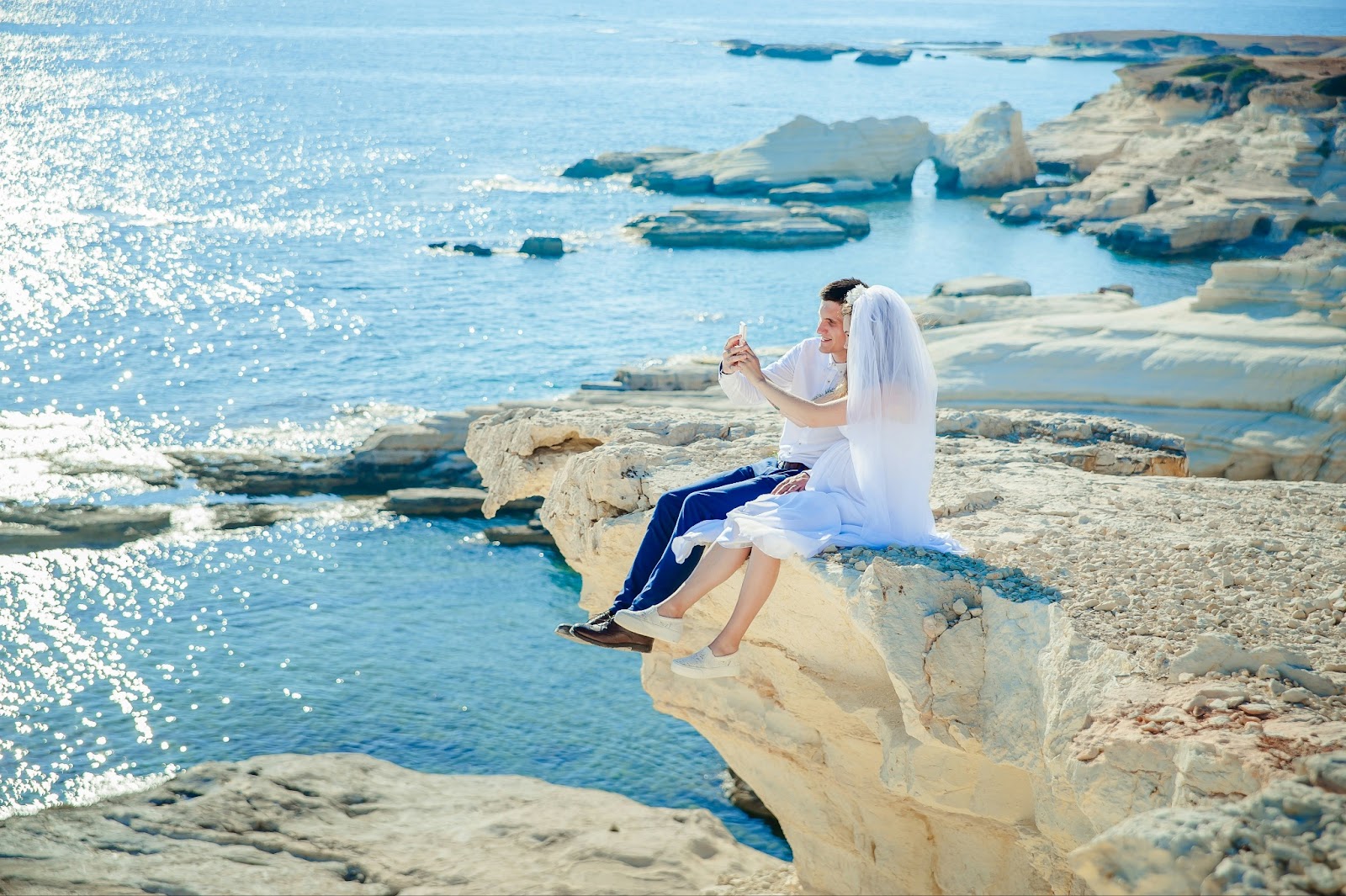 A symbolic ceremony overlooking a scenic landscape, creating a beautiful backdrop for the wedding.