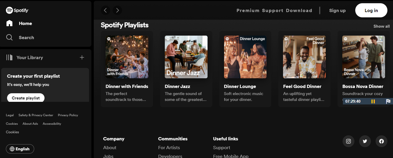 Spotify  Django App