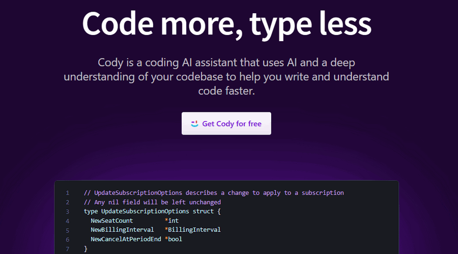 Sourcegraph Cody – Deep understanding of the codebase