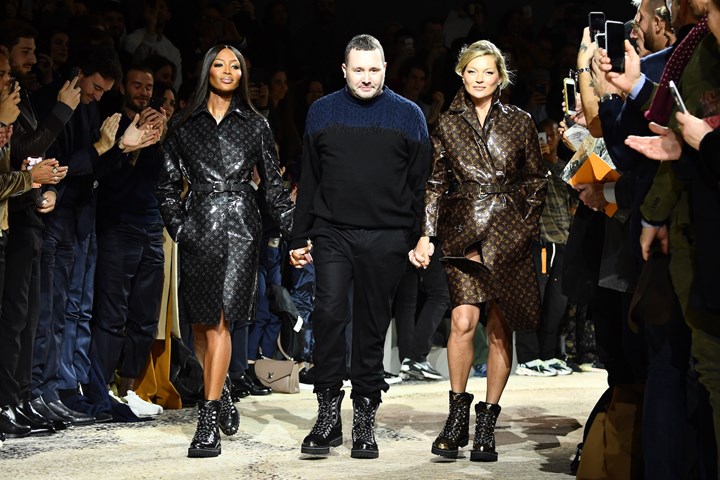 High Fashion Designer Clothing Array