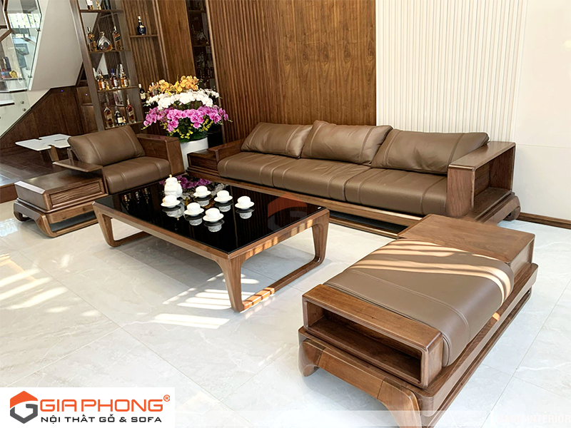 Top 5 mẫu bàn ghế sofa gỗ hiện đại, cao cấp nhất hiện nay