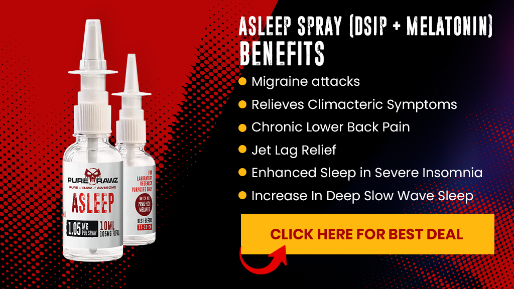 Asleep Spray (DSIP + Melatonin) benefit