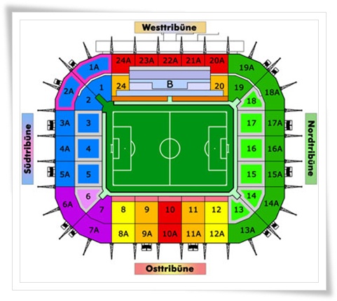 Borussia Park Seating Plan 