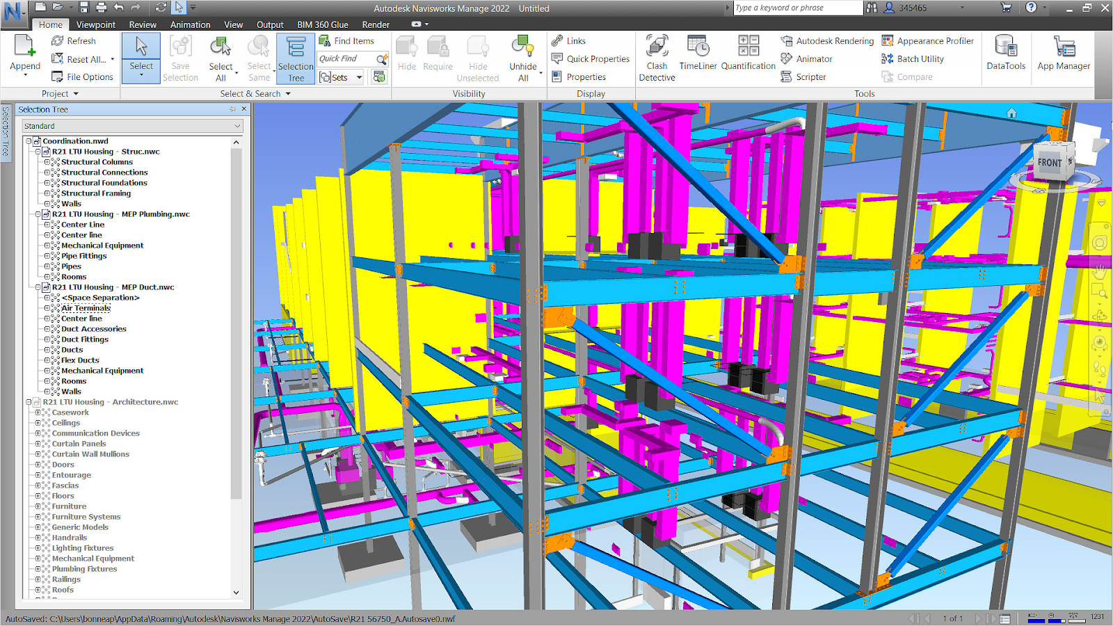 BIM clash detection process