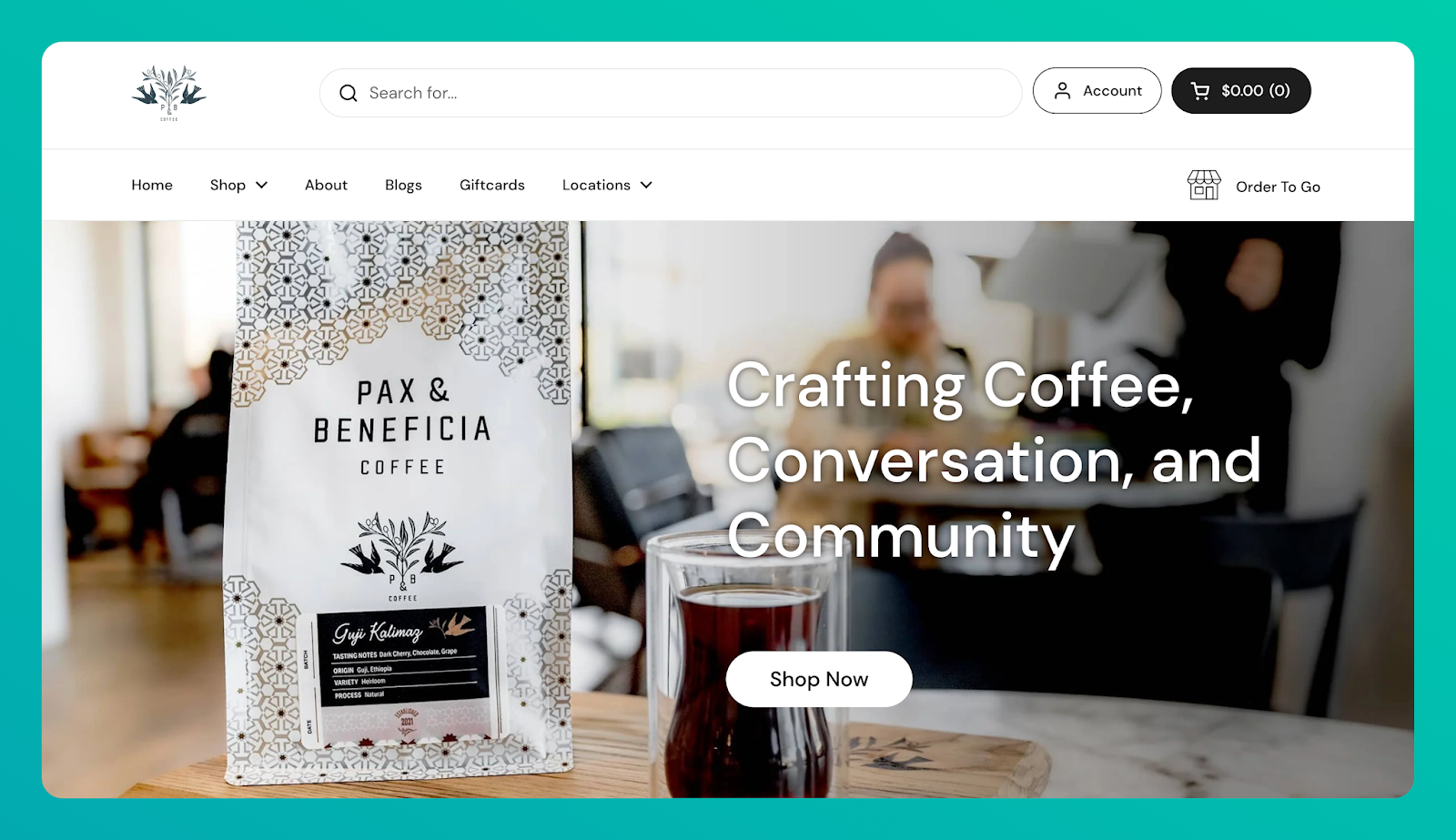 Pax & Beneficia is more than just a coffee shop. It was developed by a community brought together by their love of coffee and meaningful connections.