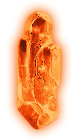orange kyber crystal