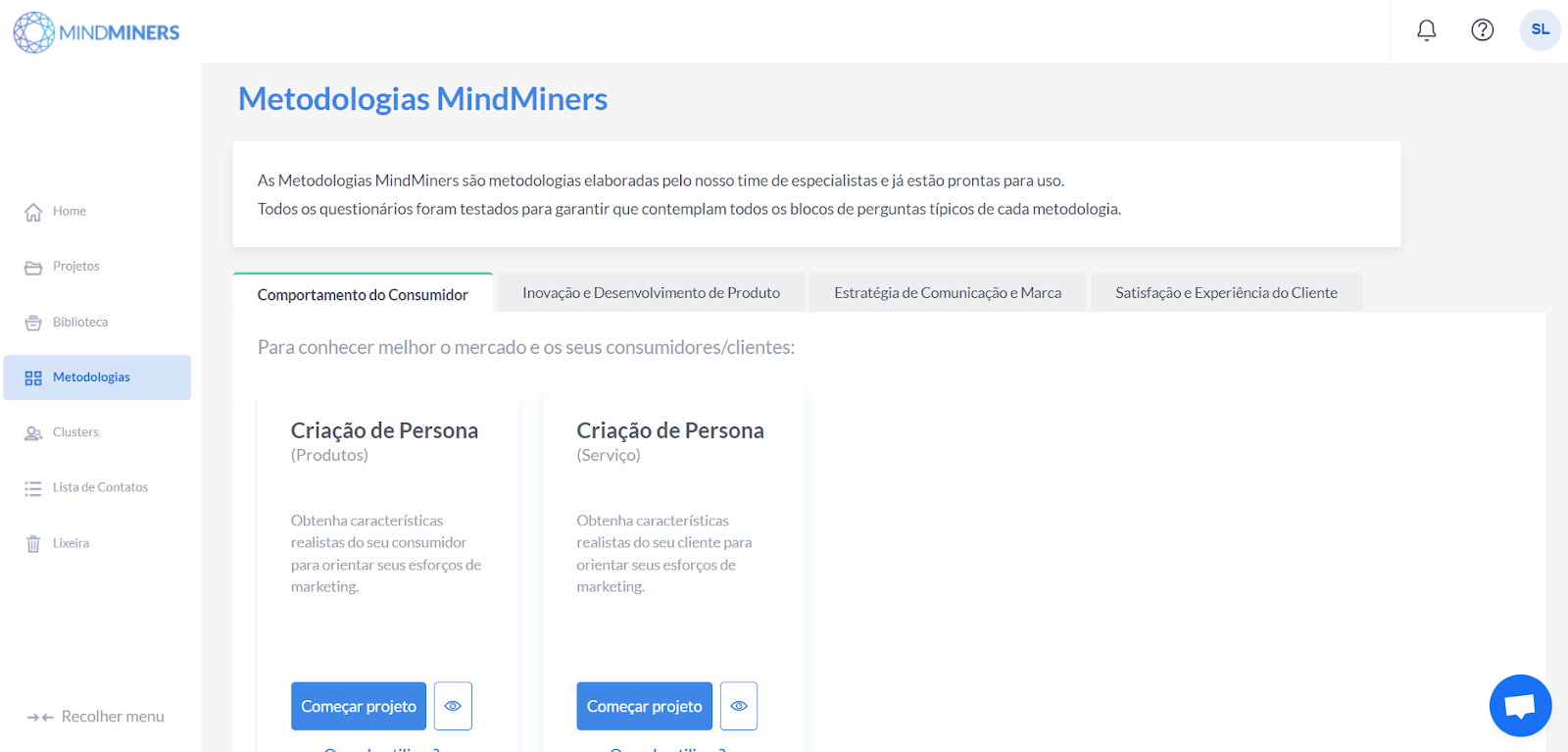 Como criar uma pesquisa de teste de embalagem com a MindMiners