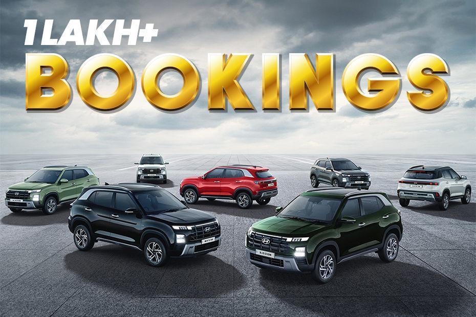 Hyundai Creta achieves over 1 lakh bookings