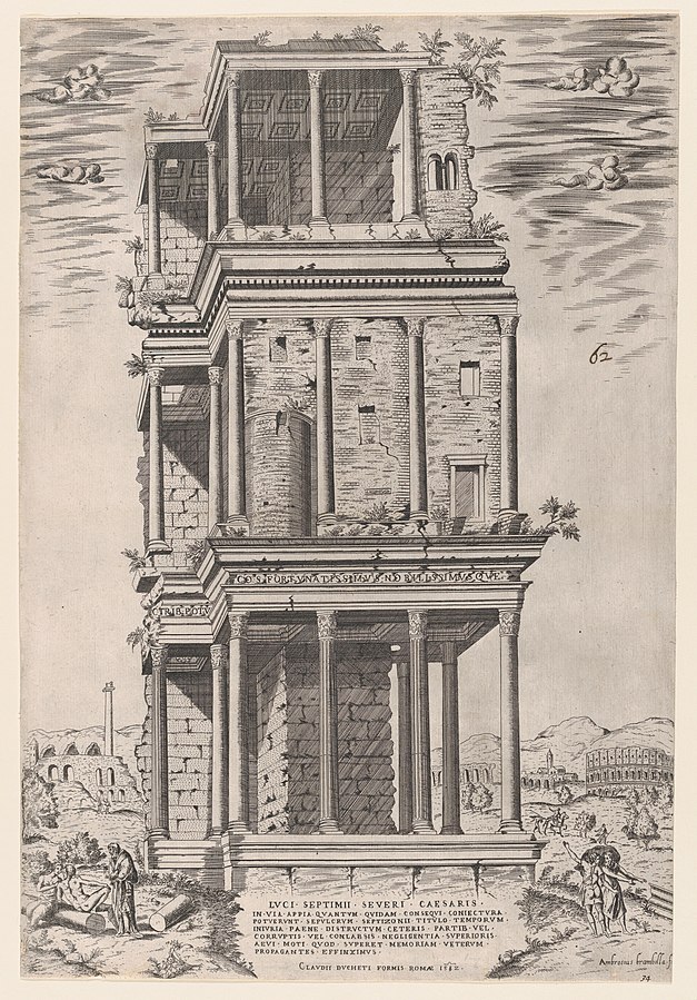 Progetti architettonici di Settimio Severo