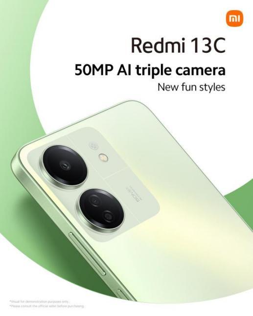 Redmi 13C renders leaked: 50MP camera, waterdrop notch, colour options and  more