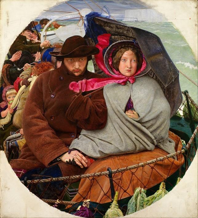 (The Last Of England, 1855, Ford Madox Brown) 