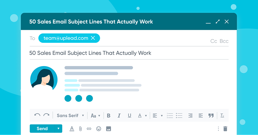 How to Write Subject Lines for Sales Email?