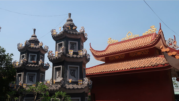 Lối kiến trúc vô cùng đặc biệt của Thiền viện Đông Lai