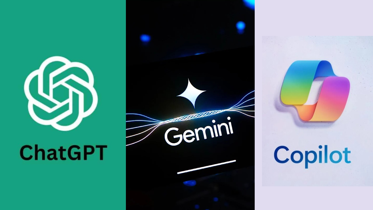 ChatGPT, Gemini và Copilot là 3 chatbot AI có lượng thông tin lớn nhất hiện tại