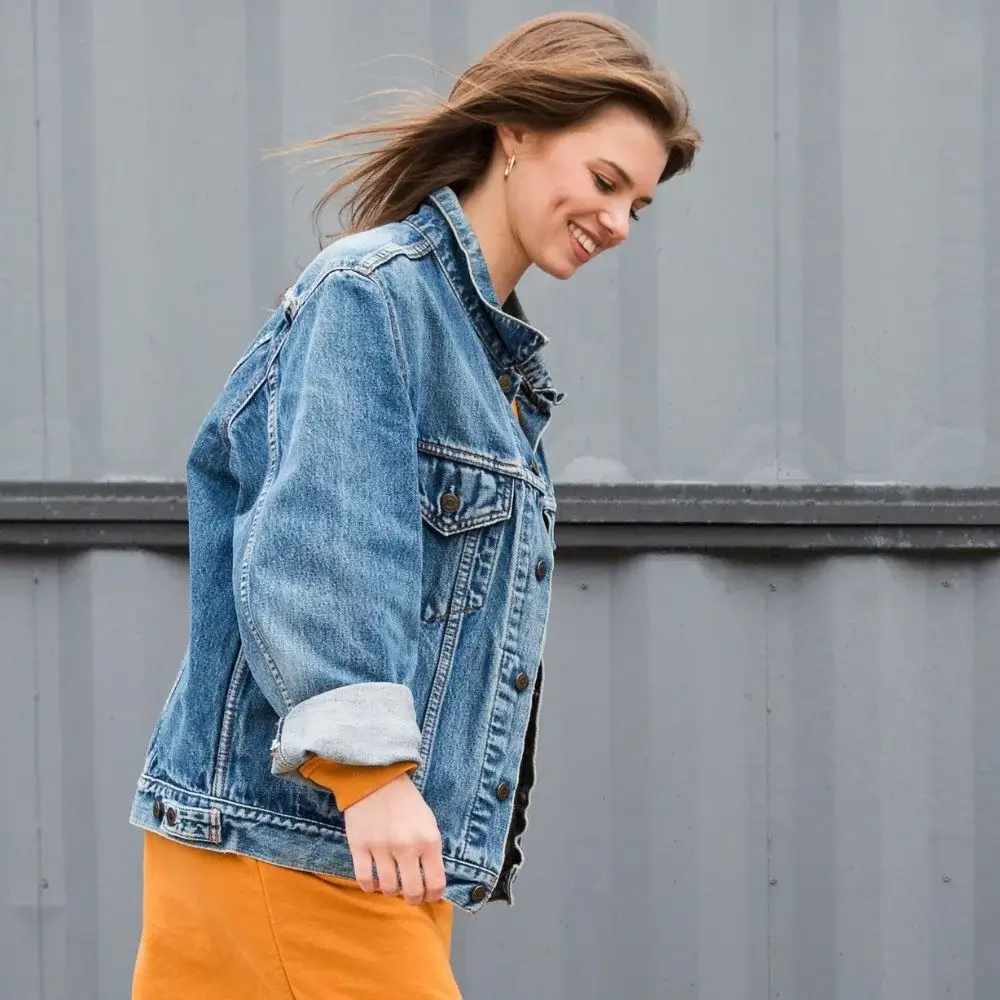 best Oversized Denim Jacket for young looking