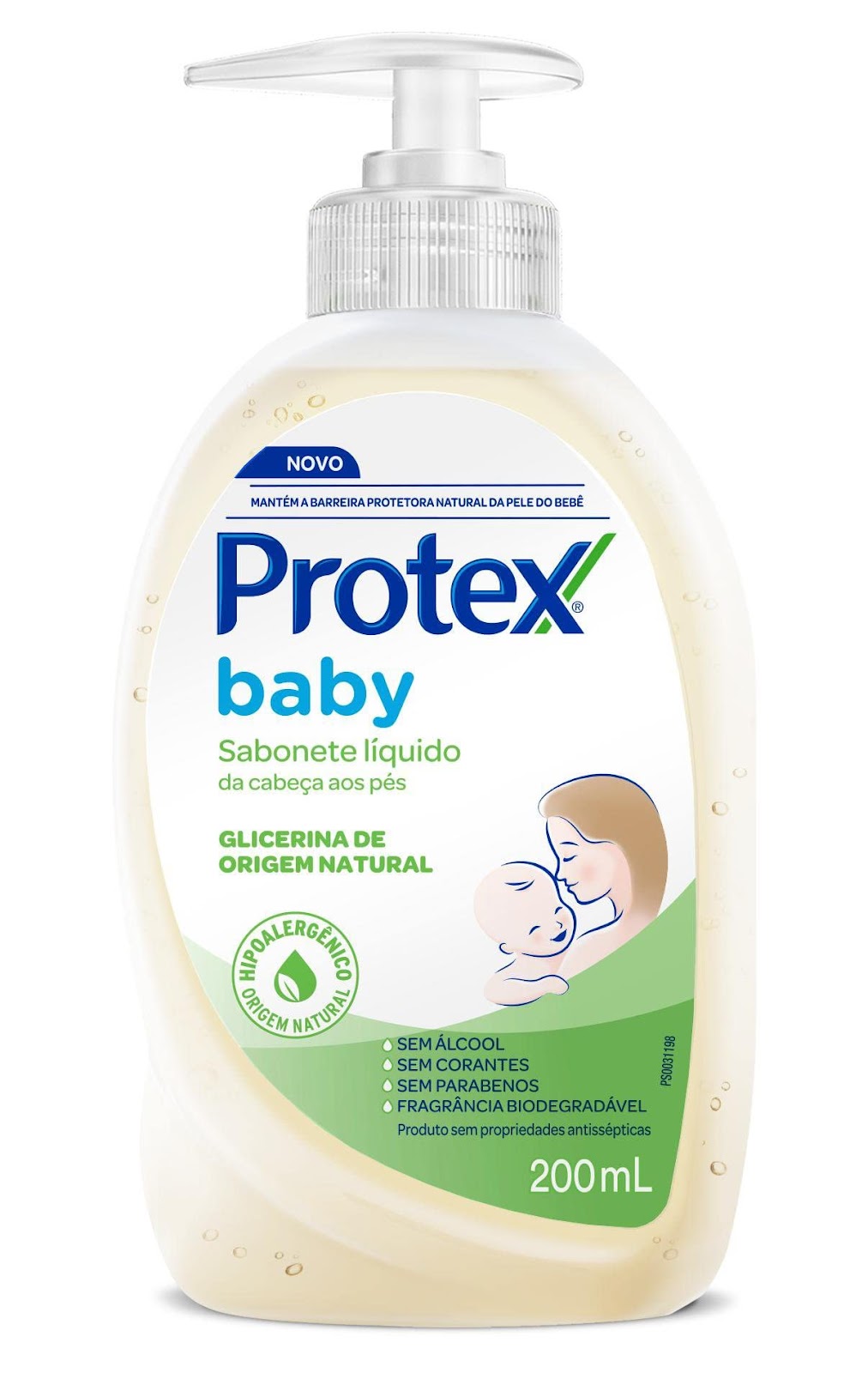 Sabonete Líquido Protex Baby Glicerina Natural