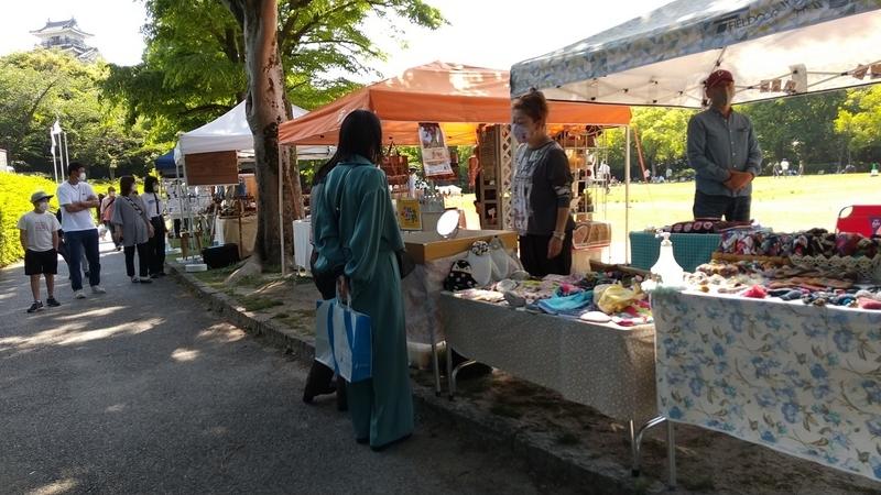 今日は浜松城公園で「第77回アート・カルチャー・フェア浜松城公園2022） : アート情報et日々の風景