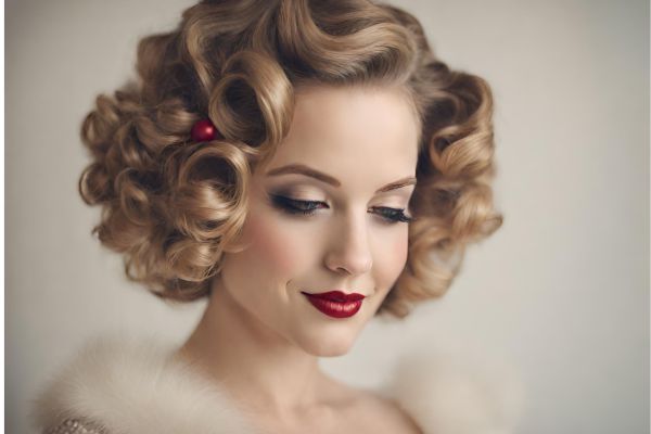 Holiday Vintage curls