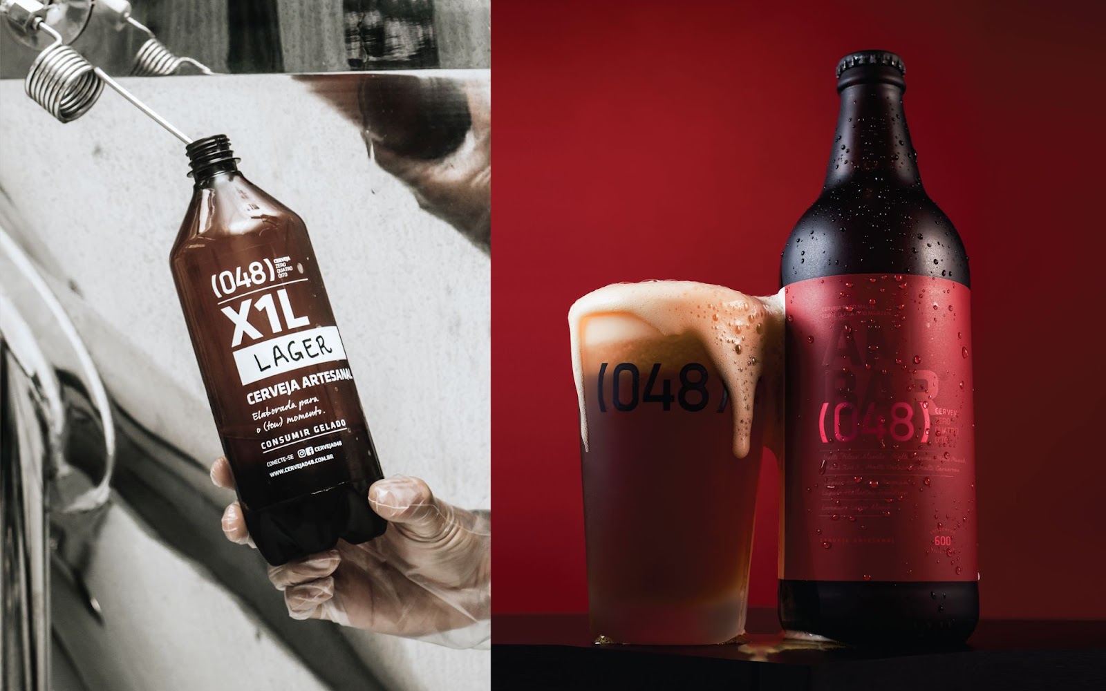 Artifact from the Brewing Visual Impact: Typography in Cerveja (048)'s Packaging Design article on Abduzeedo