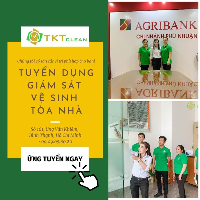 Tuyển dụng giám sát vệ sinh tòa nhà