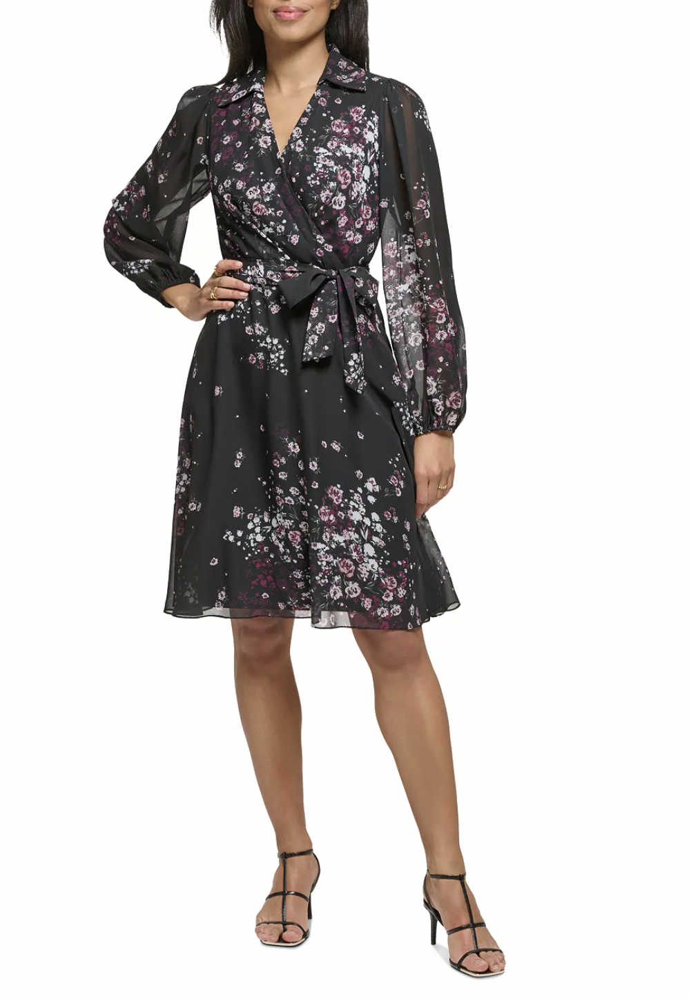 https://www.bloomingdales.com/shop/product/karen-kane-sheer-blouson-sleeve-dress?ID=4446101