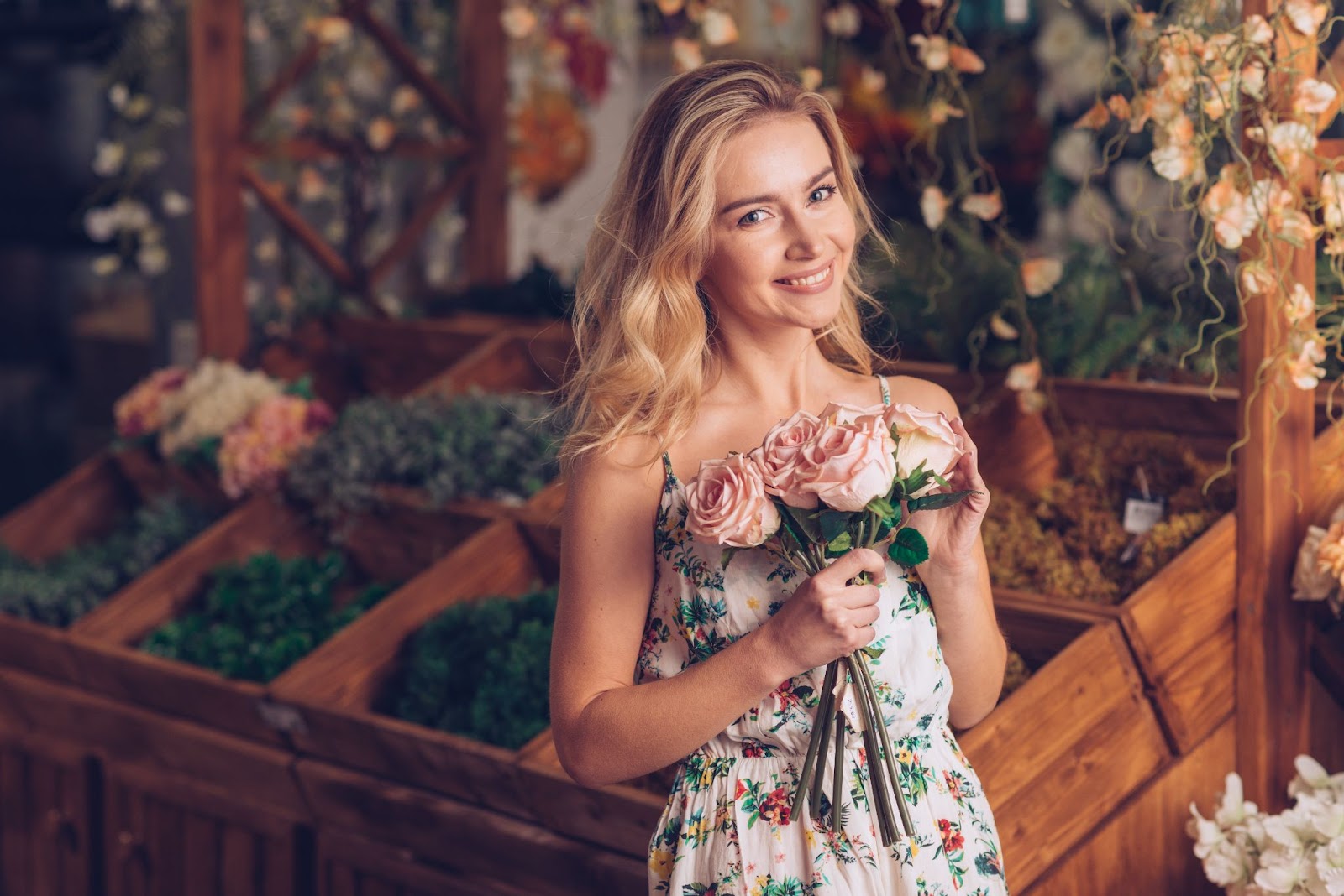 Vestido Cami Estampado Floral Vestido Midi de Verão Sem - Temu