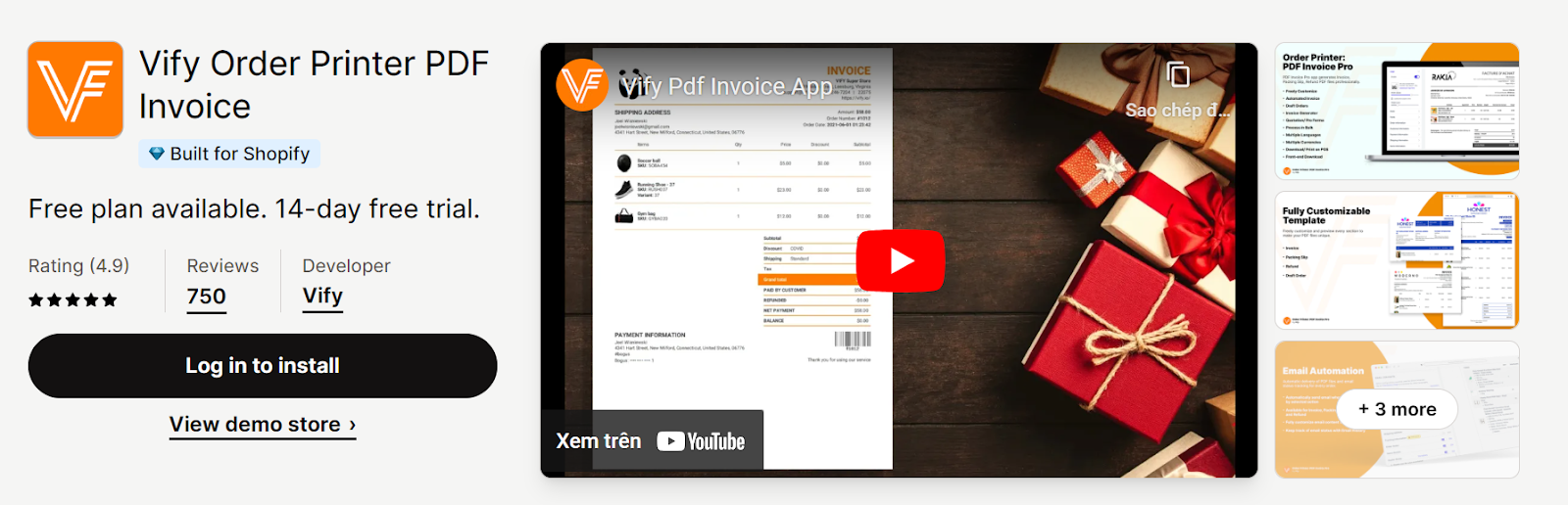 How to Create an Invoice on Shopify