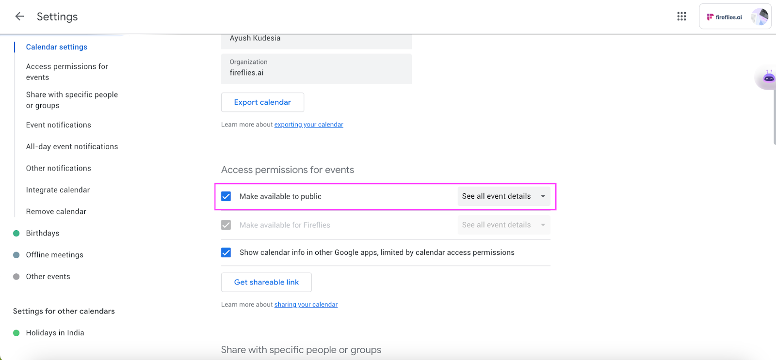 How to Embed Google Calendar in Notion with a public Google Calendar link