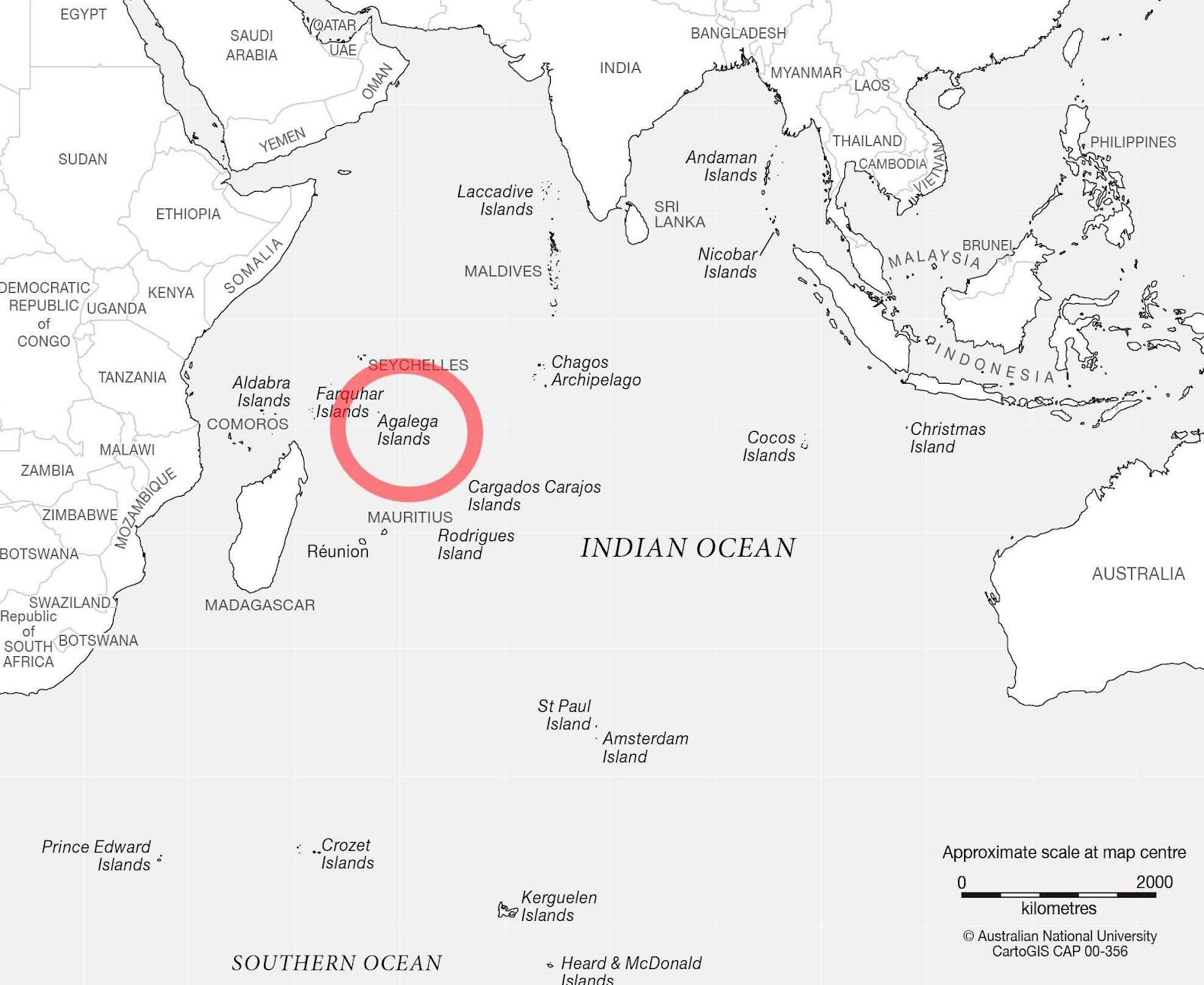 North Agalega Island | Coastal surveillance radar system | Indian Military Bases | USPC 