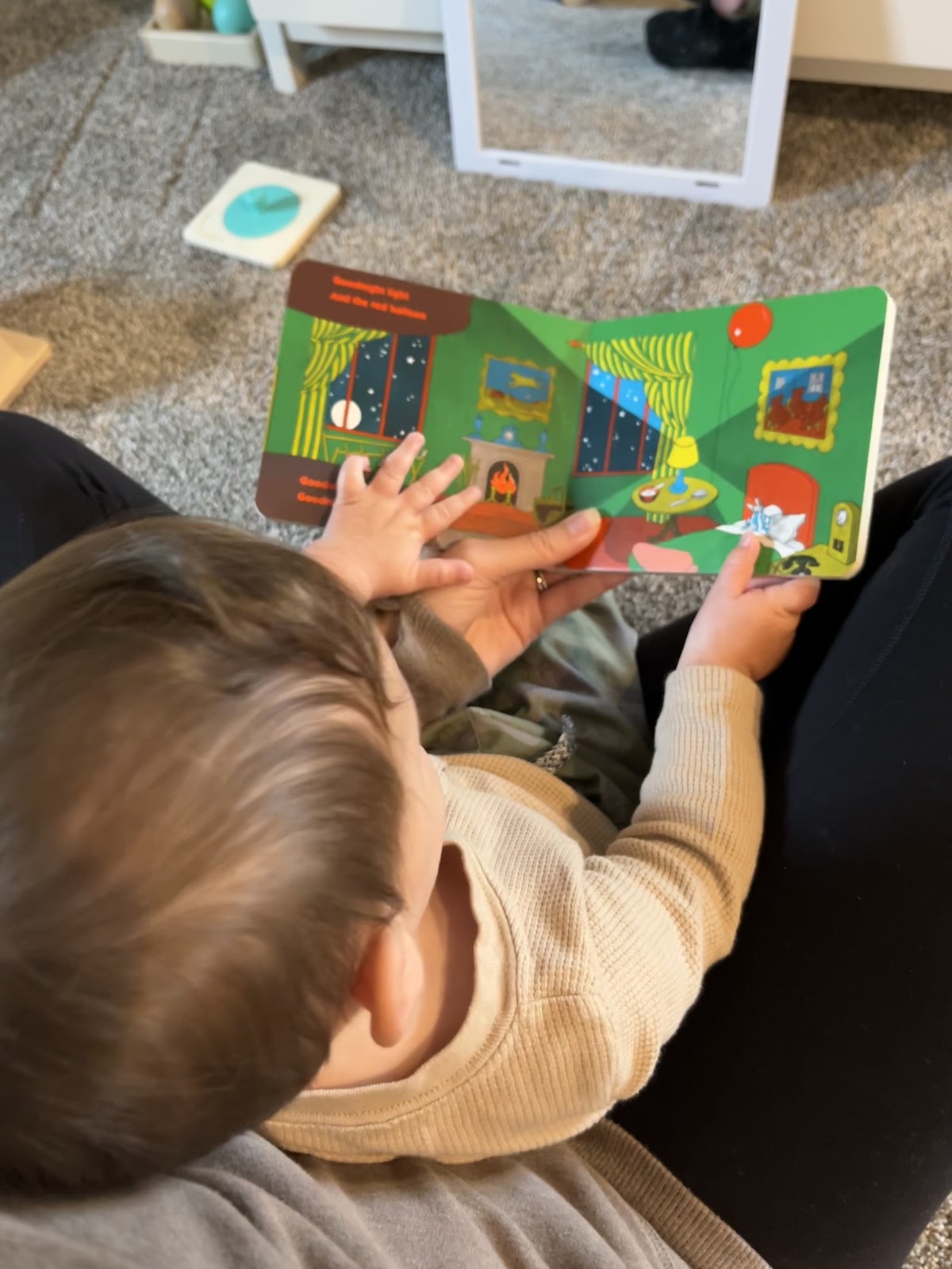 reading with 6-month-old