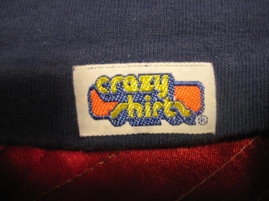 first generation crazy shirts front tab tag