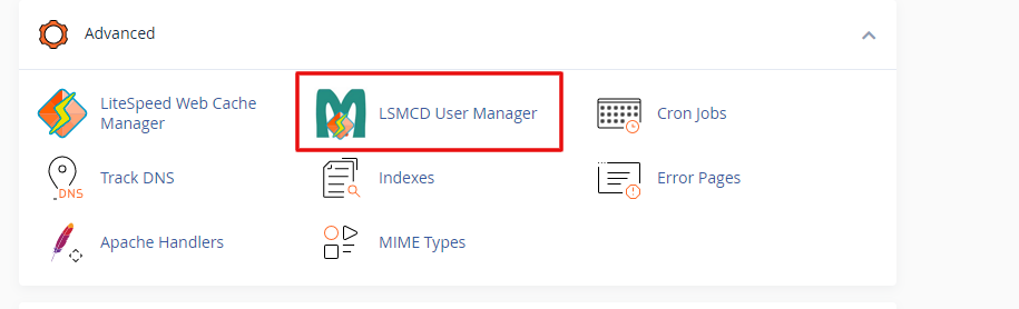 LMSCD User Manager