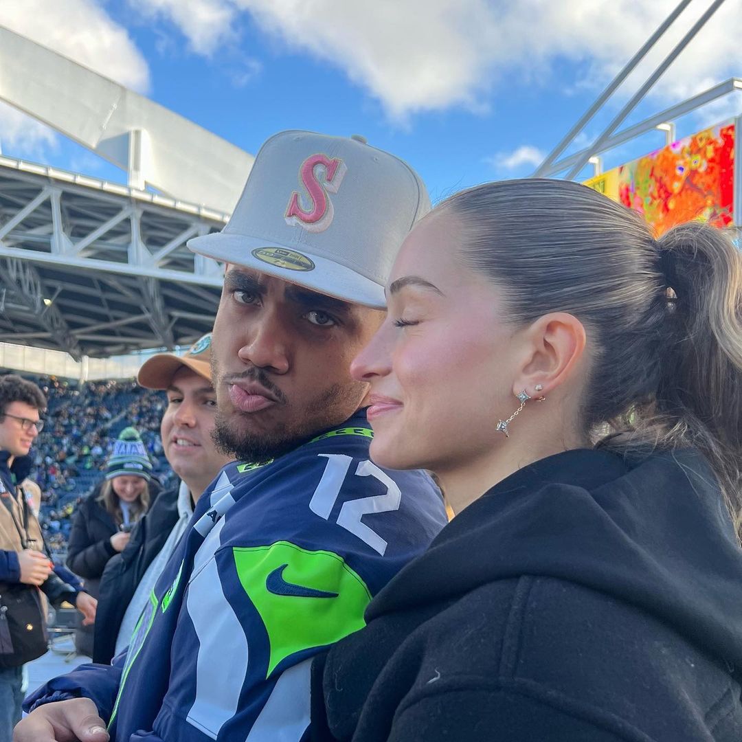 Julio Rodriguez with Girlfriend  Jordyn Huitema 