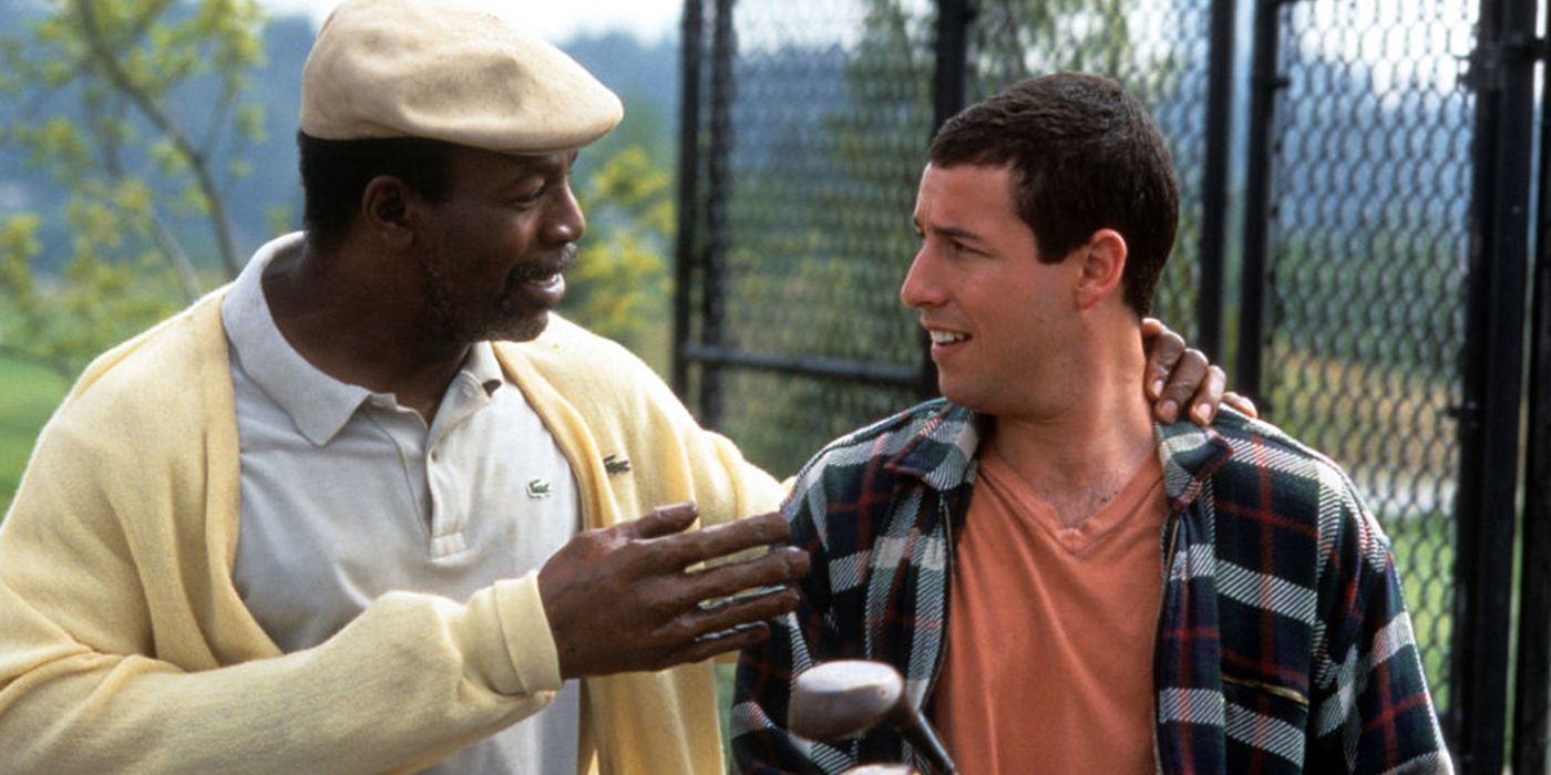 Carl Weathers And Adam Sandler Happy Gilmore