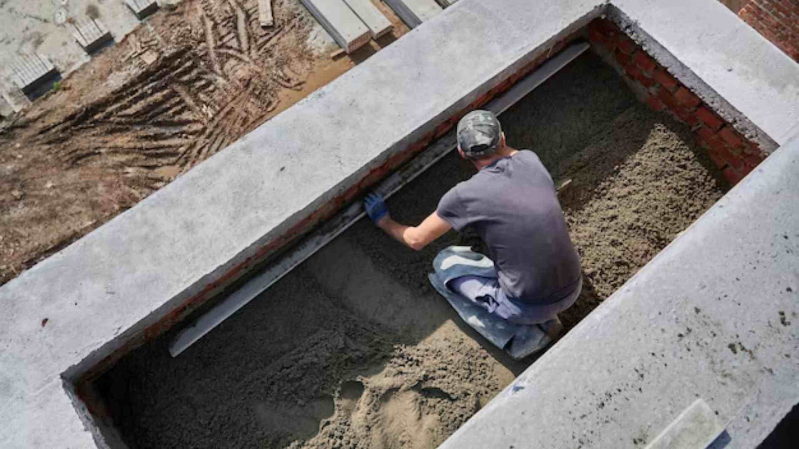 How to build a concrete catch basin?