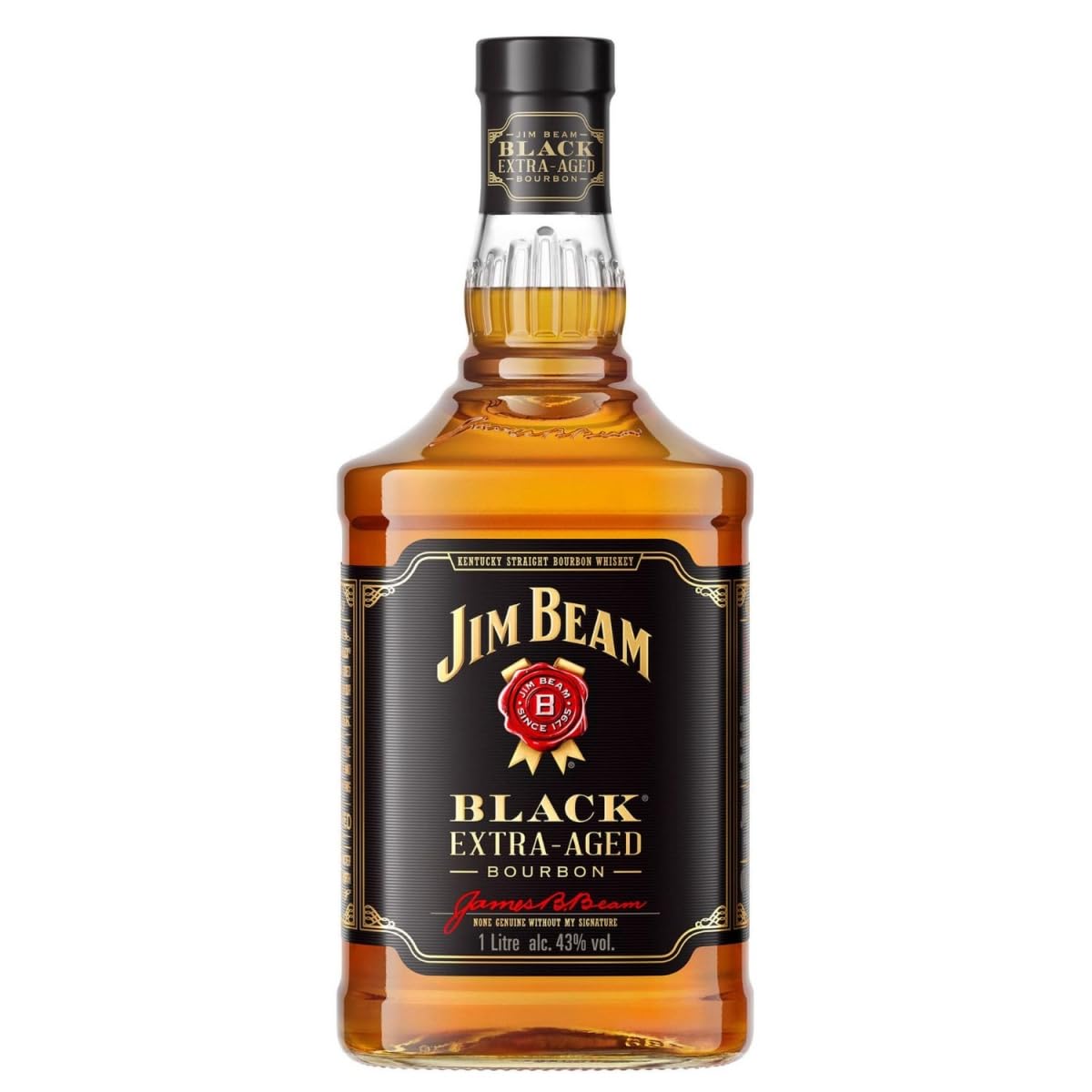 Jim Beam Whisky Black Bourbon 1L