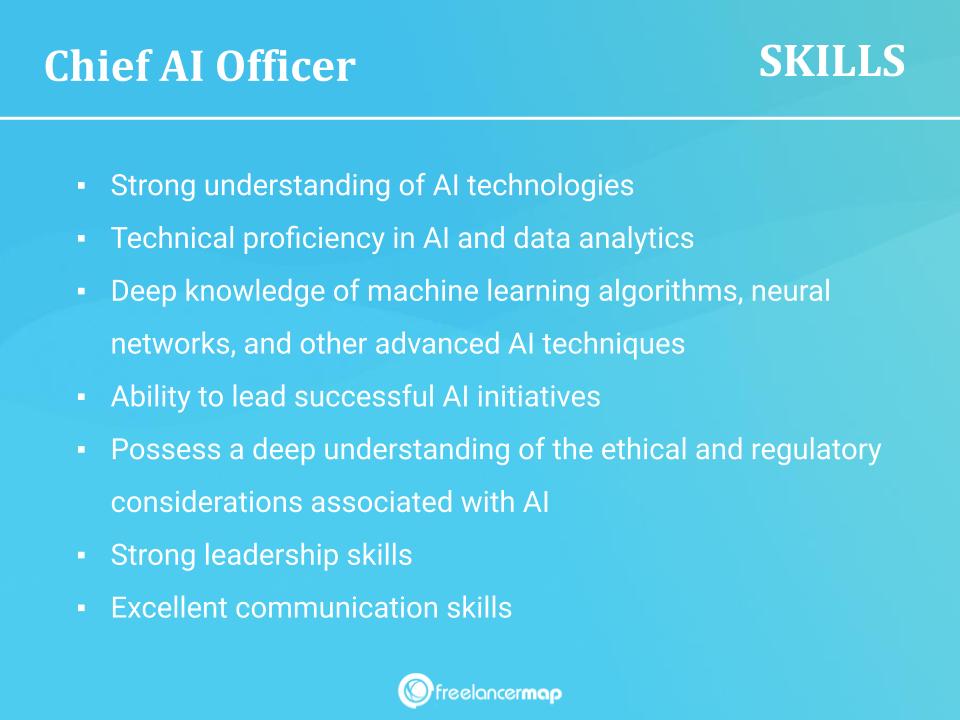 Skills Of A Chief AI Officer