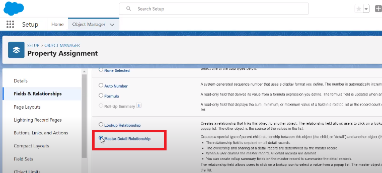 Step 6: Configure a Property Agent Custom Field on the Property Assignment Object  