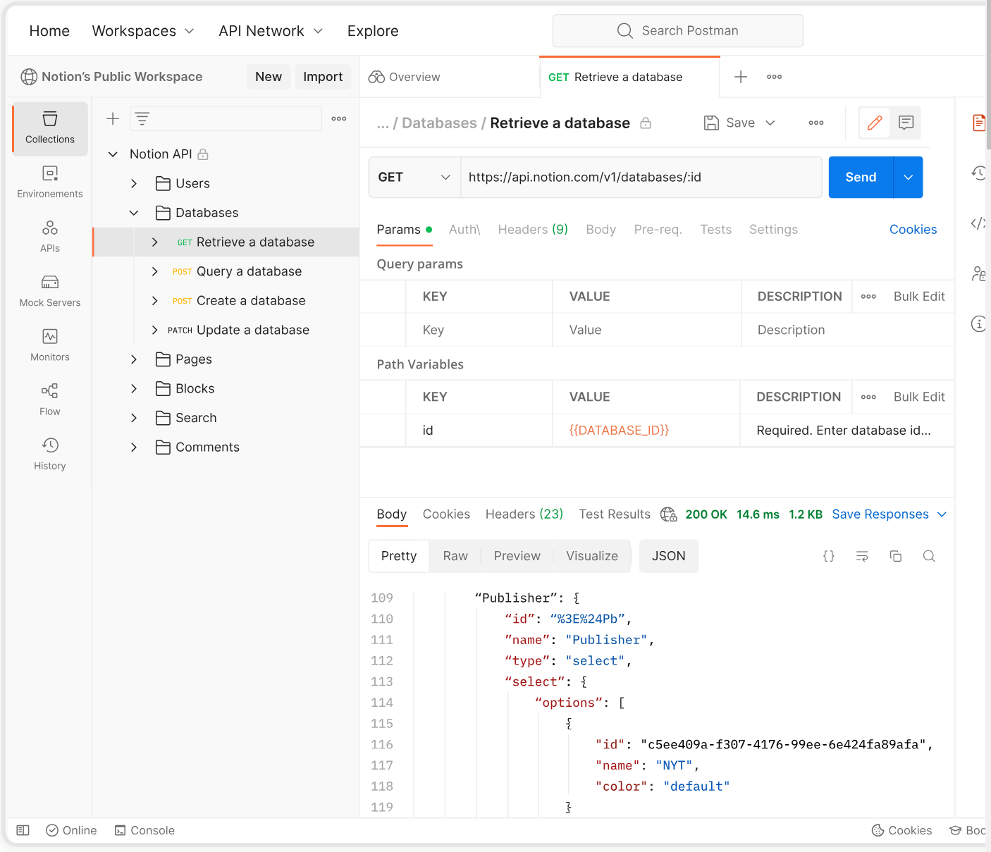 API testing tools, Postman