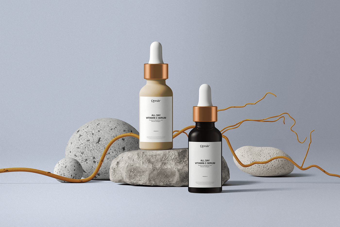 skincare beauty branding  product packaging motion design logo visual identity skin lotion UI/UX