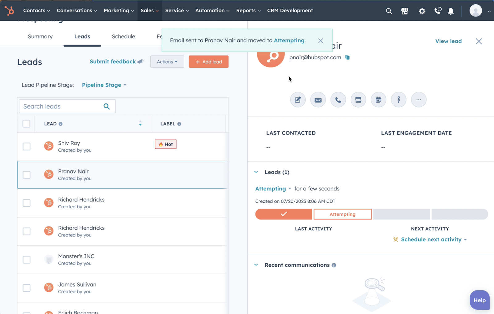 Lead Management for HubSpot