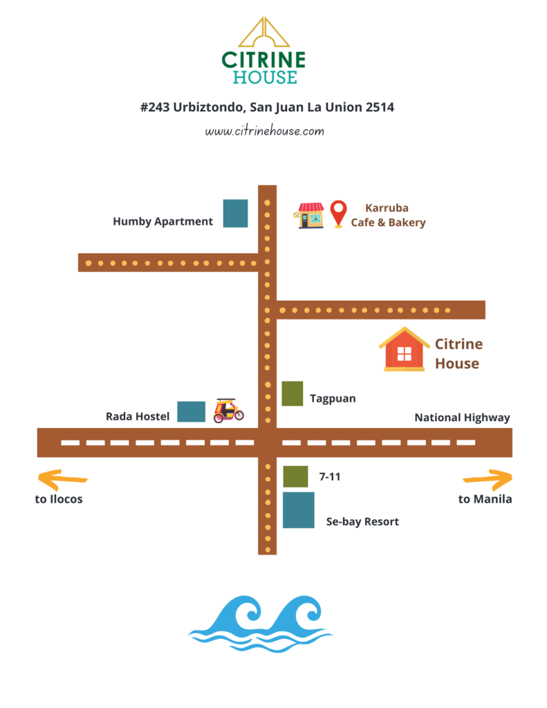 Citrine House Map