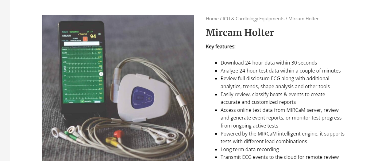 Mobile Intelligent Remote Cardiac Monitor (MIRCaM) IoMT
