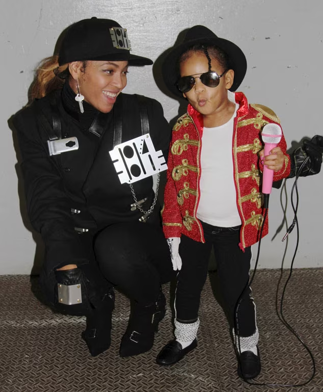 Beyonce e Blue Ivy como Janet Jackson e Michael Jackson