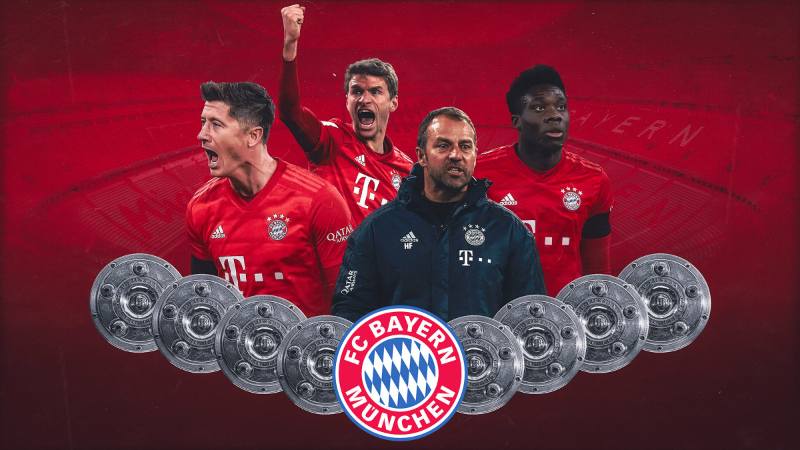 Bundesliga là sân chơi được thống trị bởi Bayern
