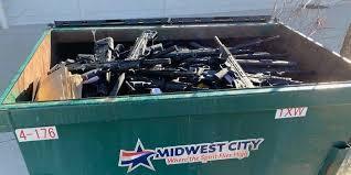 Feds Discovered Dumpster With 250 Rifles and Shotguns in Oklahoma