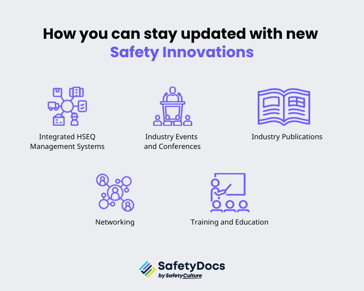 How you can stay updated with new Safety Innovations Infographic | SafetyDocs by SafetyCulture