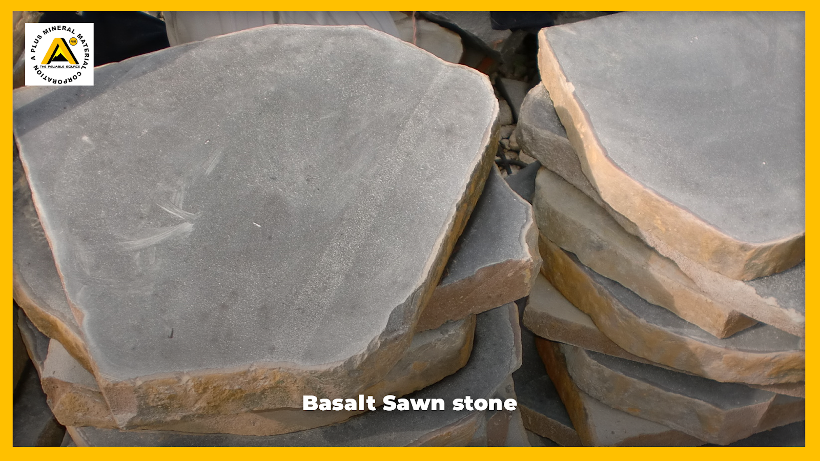 Basalt Sawn stone